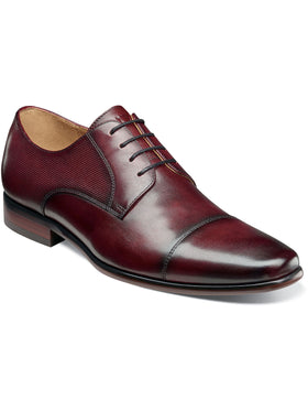 Florsheim 'Postino' Cap Toe Oxford Dress Shoes in Burgundy - D Width