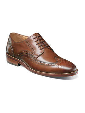 Florsheim 'Salerno' Wingtip Oxford Dress Shoes in Cognac - D Width