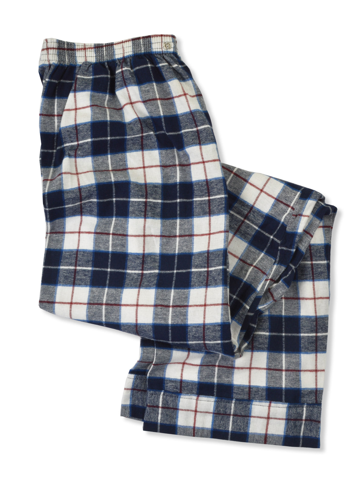 Foxfire 100% Cotton Flannel Coat Style Pajamas - T