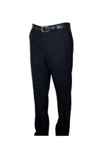 Berle Wool Blend Self Sizing Dress Pants - Short Man Sizes - CHARCOAL