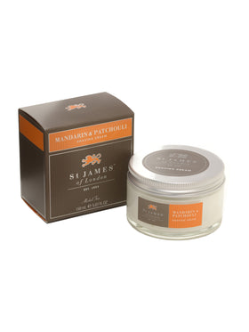 St James of London Mandarine and Patchouli Shave Cream
