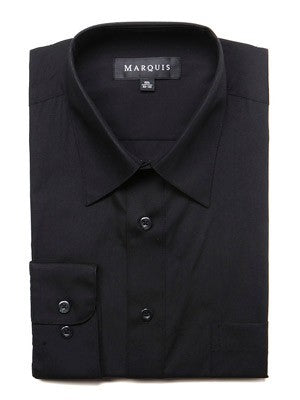 Marquis Men's Cotton Blend Slim Fit Dress Shirts