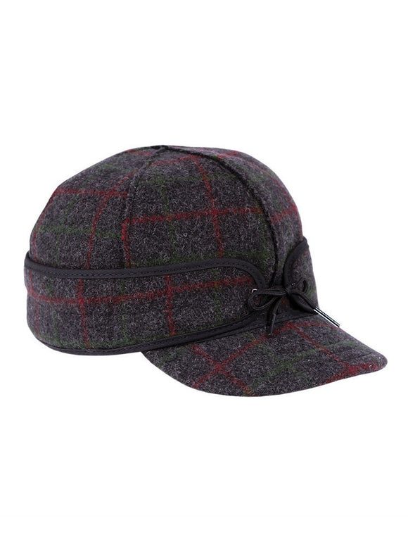 Origional Stormy Kromer Caps With Ear Band in Adirondack - 50010-ADR