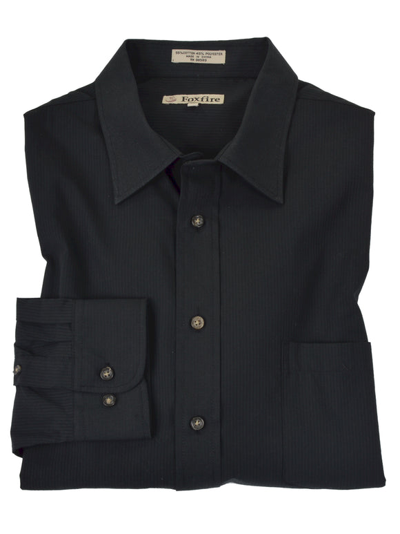 Foxfire Tone-On-Tone Long Sleeve Sport Shirts - 1152W - Big Man Sizes