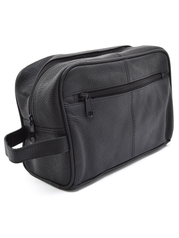 Full Grain Leather Men's Shave Kit