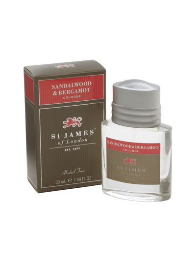 St James of London Sandalwood and Bergamot Cologne