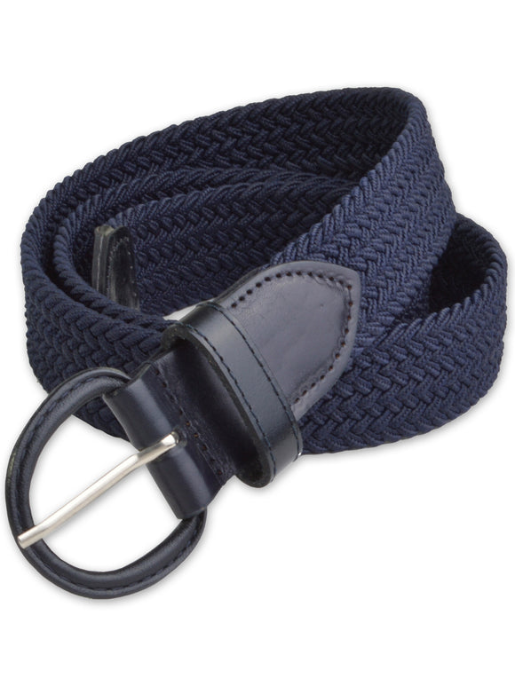 Florsheim Stretch Casual Belt in Navy 5-2082