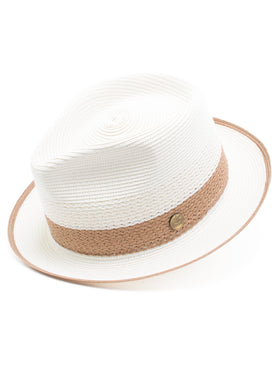 Stetson Florentine Milan Cool Way Fedora Hat