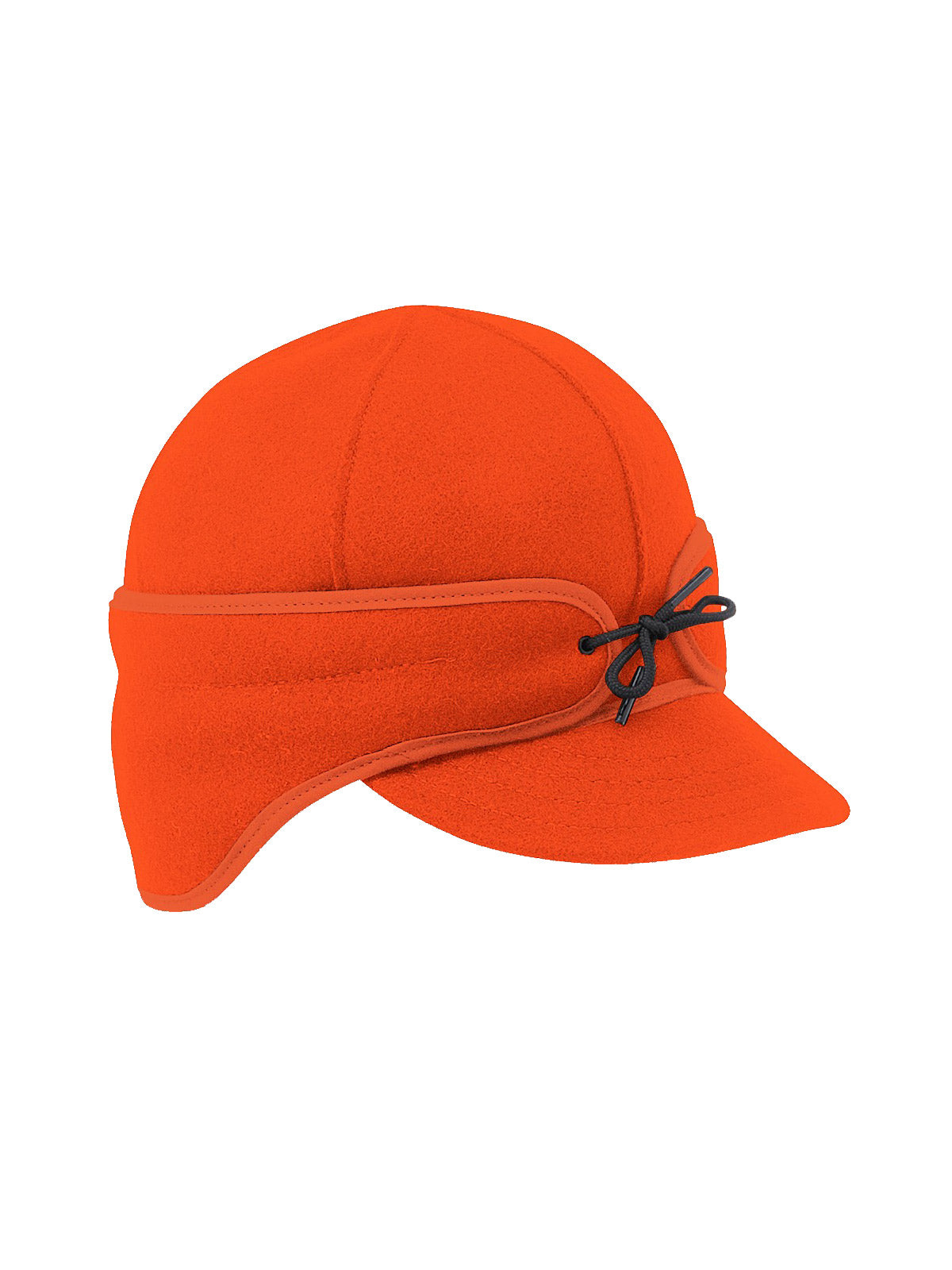 Stormy Kromer Rancher Caps With Ear Band in Orange - 50500-ORA