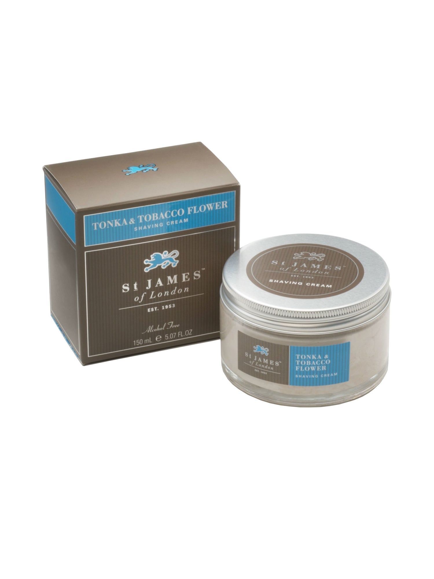 St James of London Tonka and Tobacco Flower Shave Cream