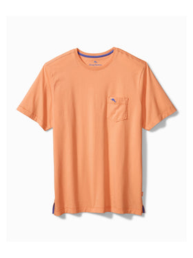 Tommy Bahama Bali Skyline Tee in Fresh Start Orange