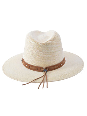 Stetson Chambers Palm Straw Aussie Hat - 0