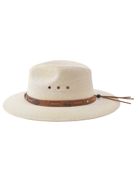 Stetson Chambers Palm Straw Aussie Hat