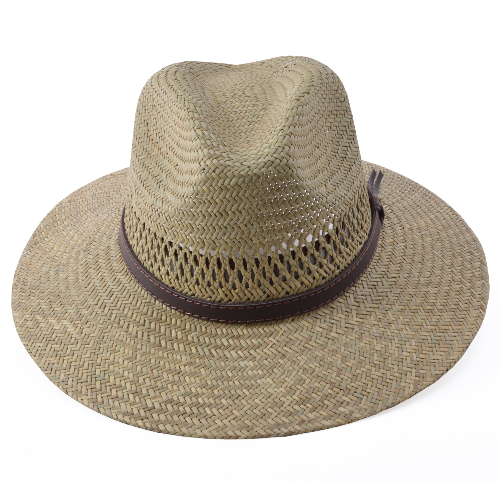 Stetson Childress Vented Seagrass Straw Hat - 0