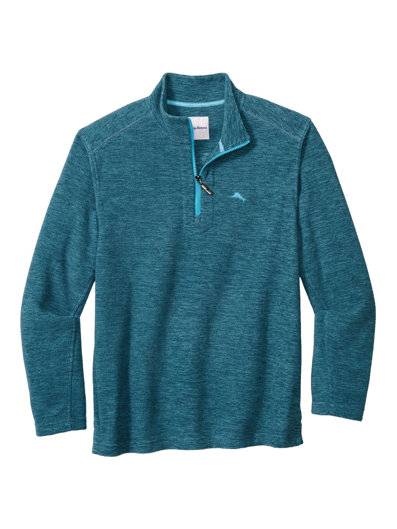 Tommy Bahama Cloud Peak 1/2 Zip in 'At Sea' - Tall Sizes