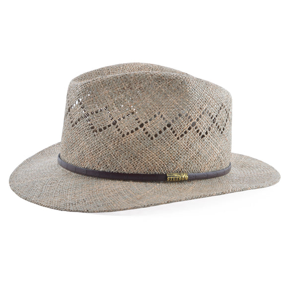 Stetson Creston Vented Seagrass Straw Hat