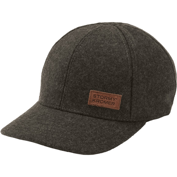 Stormy Kromer Adjustable Curveball Cap in Dark Charcoal