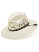 Stetson Digger Vented Shantung Straw Hat-1