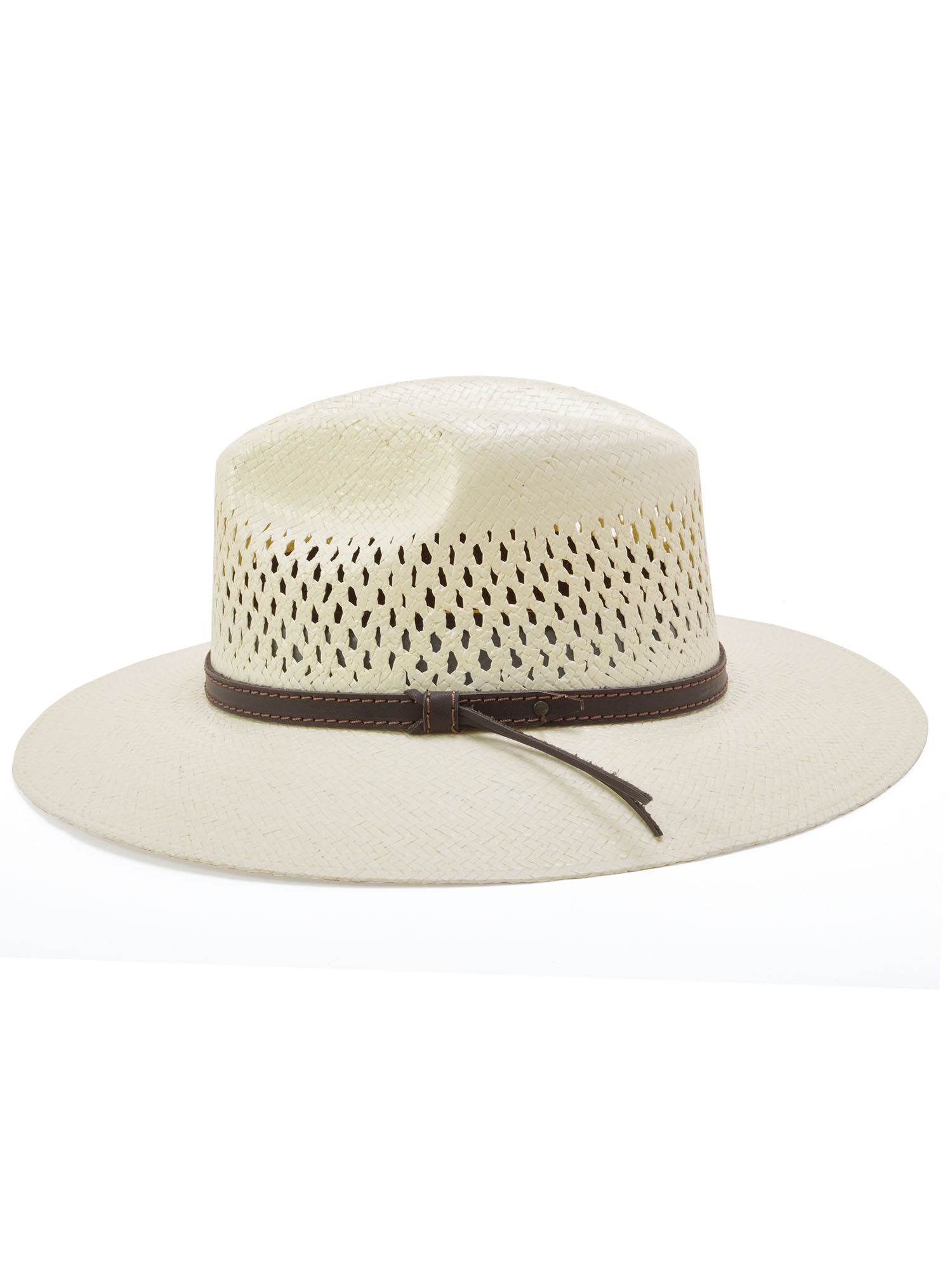 Stetson Digger Vented Shantung Straw Hat