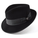 Dobbs Wool Hashtag Small Brim Fedora Hat-1