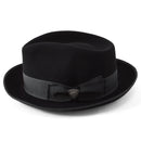 Dobbs Wool Hashtag Small Brim Fedora Hat-3