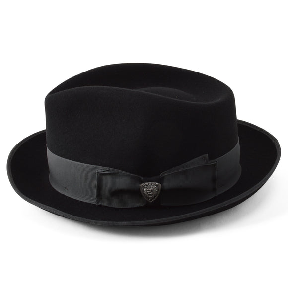 Dobbs Wool Hashtag Small Brim Fedora Hat