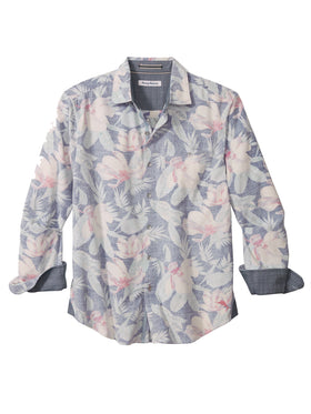 Tommy Bahama Coastline Cord Flora Fade Shirt - Big and Tall