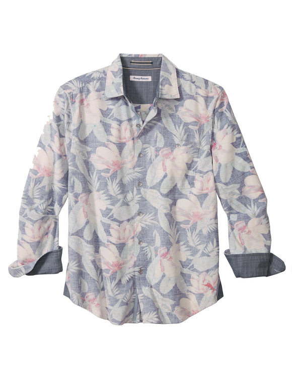 Tommy Bahama Coastline Cord Flora Fade Shirt - Big and Tall
