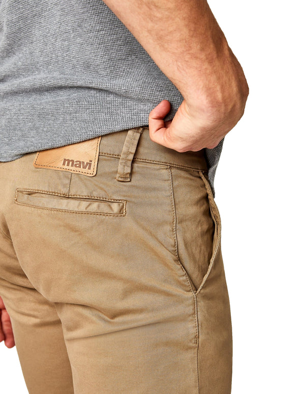 Mavi Jonny British Khaki Twill Slim Pants