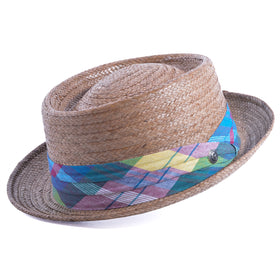 Stetson Madrigal Straw Pork Pie Hats