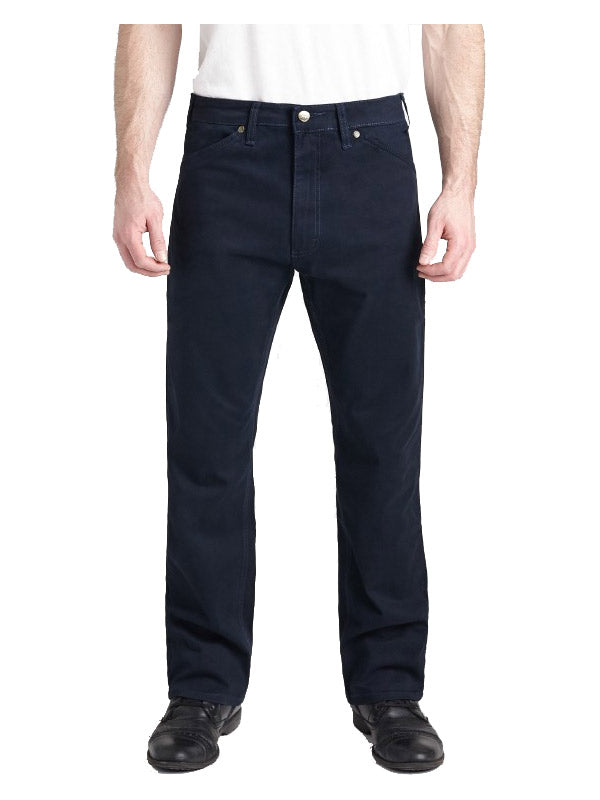 Grand River Brushed Twill Stretch Jeans - Regular Sizes - NAVY