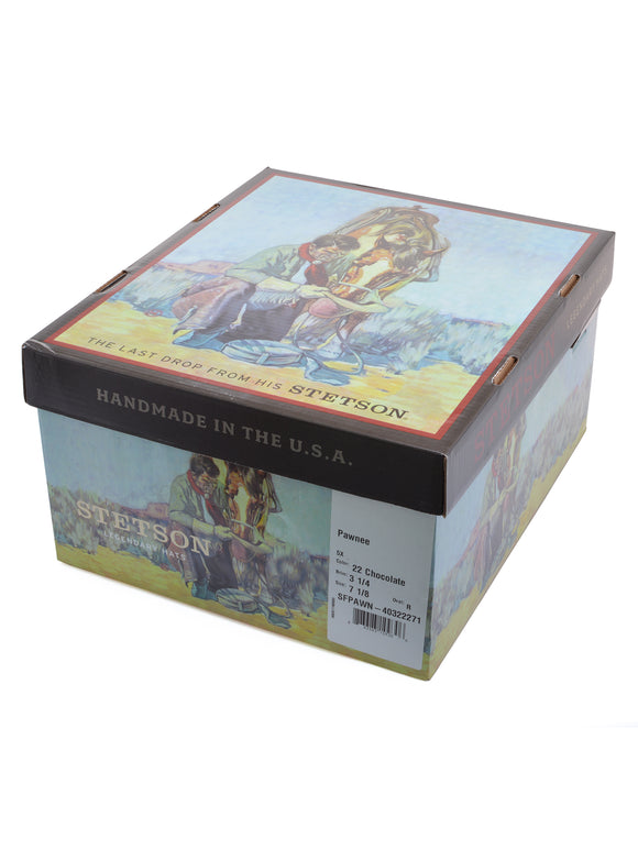 Stetson 5X Pawnee Gun Club With Hat Box