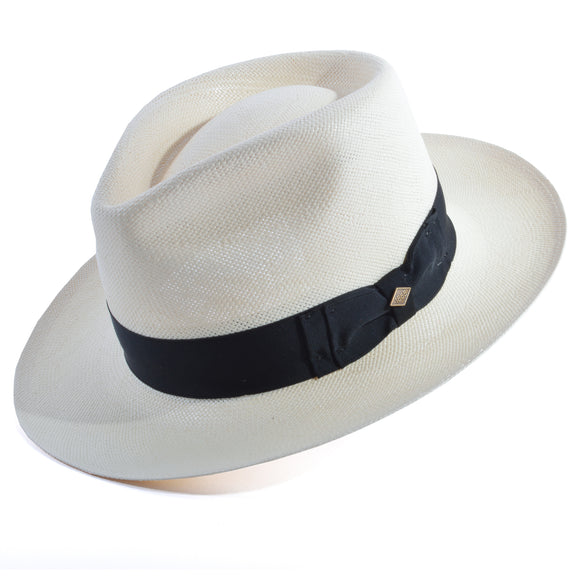 Stetson Ron Donegan Shantung Straw Hat with Hat Box