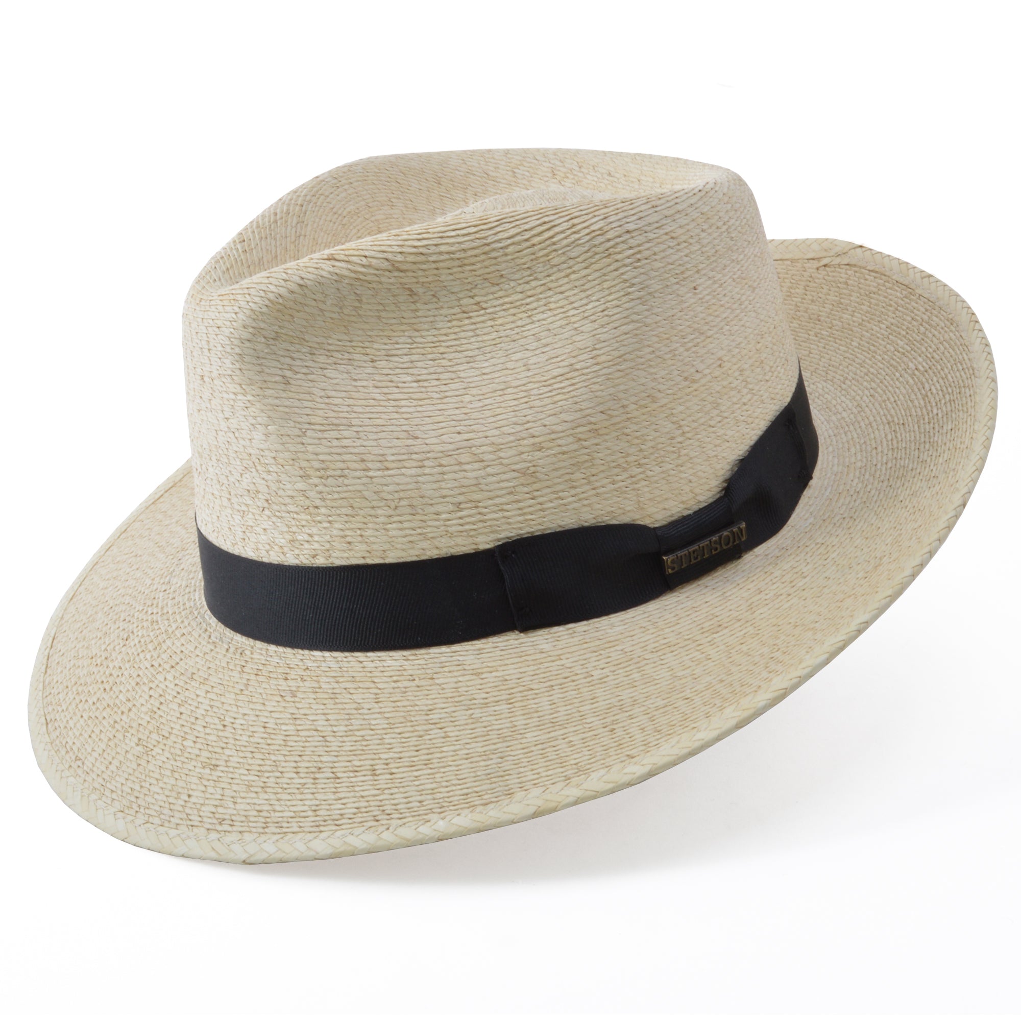Stetson Rushmore Palm Straw Fedora Hat