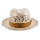 Stetson The Moor Panama Straw Fedora Hat with Box-2