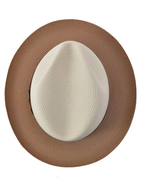 Dobbs Florentine Milan Toledo Straw Hat in Beige - 0