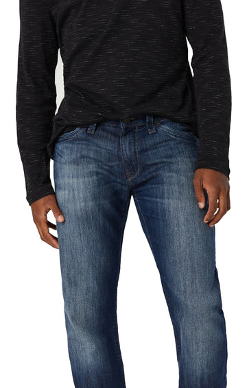Mavi Zach Dark Maui Straight Leg Jeans - 0