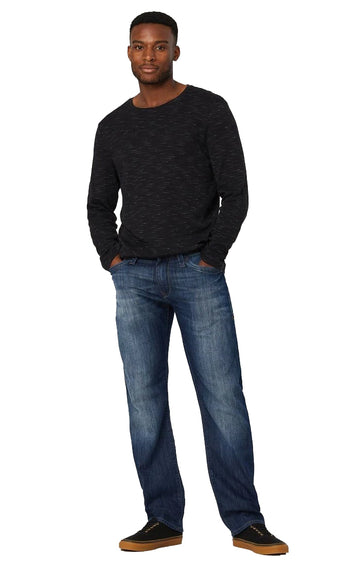 Mavi Zach Dark Maui Straight Leg Jeans